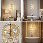 Luxury ceiling chandelier for upscale American home interiors