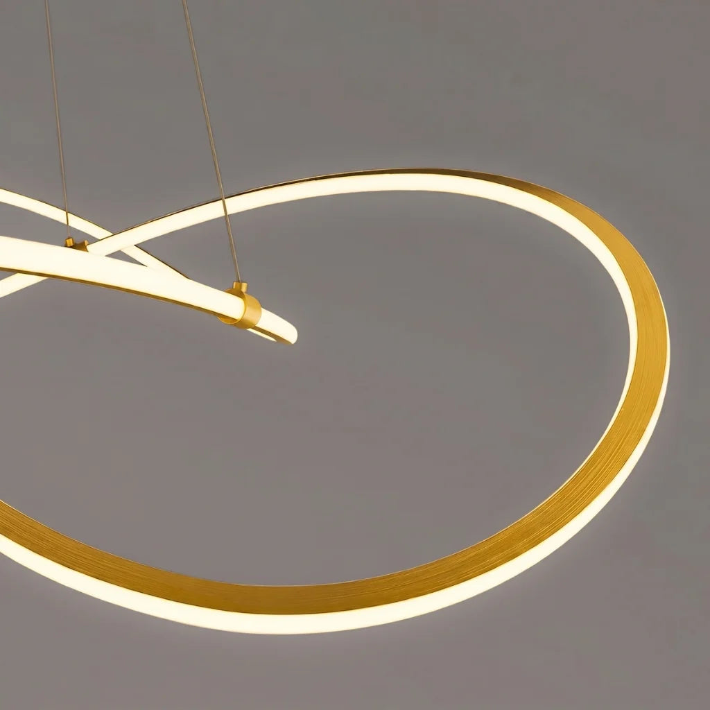 YOOGEE statement chandelier for dining room and foyer lighting