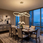 Contemporary chandelier lighting fixture for luxury home decor