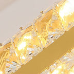 YOOGEE luxury staircase chandelier for high ceiling entryway lighting