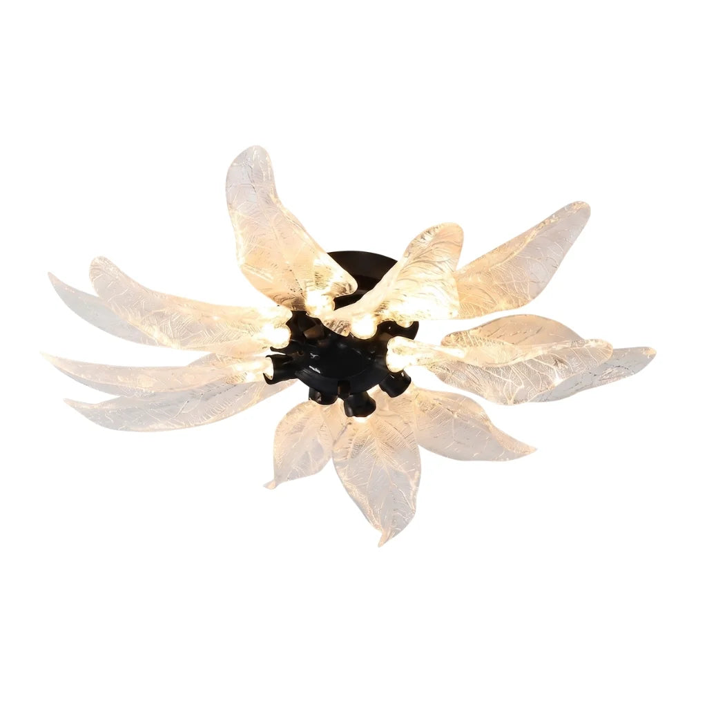 Leaf Modern Acrylic Ceiling Lamp for Bedroom & Living Room