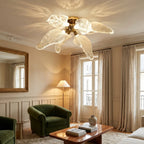 Luxury ceiling chandelier for upscale American home interiors