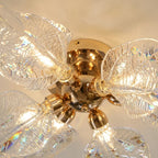 YOOGEE statement chandelier for dining room and foyer lighting