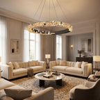 Contemporary chandelier lighting fixture for luxury home decor