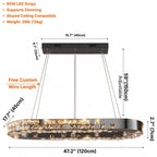 YOOGEE modern pendant light for kitchen island lighting
