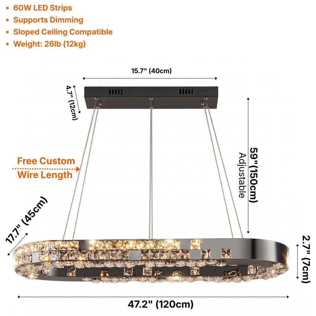 YOOGEE modern pendant light for kitchen island lighting