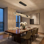 Modern chandelier light fixture for elegant living room decor