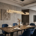 Contemporary chandelier lighting fixture for luxury home decor