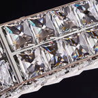 YOOGEE luxury crystal chandelier for modern dining room lighting