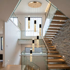 YOOGEE luxury crystal chandelier for modern dining room lighting
