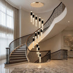 YOOGEE statement chandelier for dining room and foyer lighting