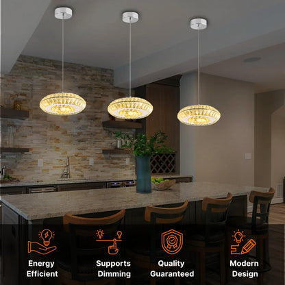 Donuts Crystal Hanging Pendant Lights