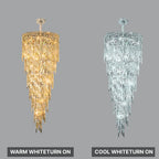 Drift Crystal Staircase Chandelier for Tall Foyers & Stairwells