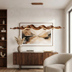 YOOGEE linear pendant light for kitchen and dining room lighting