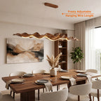 Luxury pendant lighting fixture for dining room and kitchen island