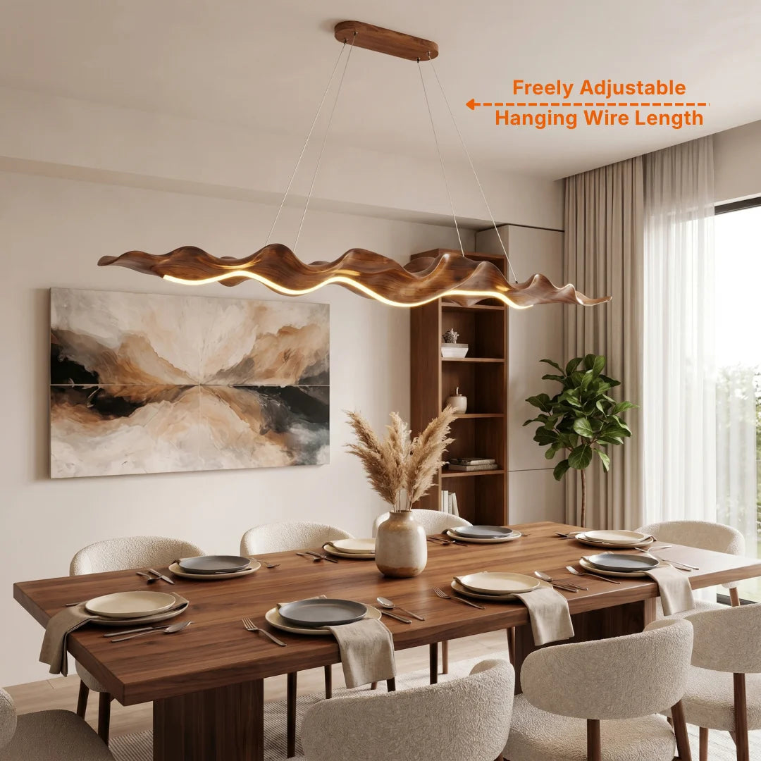 Luxury pendant lighting fixture for dining room and kitchen island