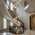 Contemporary chandelier lighting fixture for luxury home decor