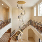 YOOGEE statement chandelier for dining room and foyer lighting