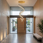 Modern chandelier light fixture for elegant living room decor