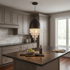 Nova Crystal Pendant Light for Dining Room & Kitchen Island