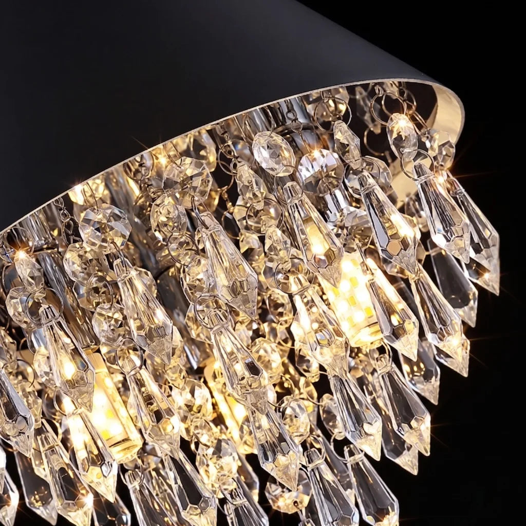 Nova Crystal Pendant Light for Dining Room & Kitchen Island