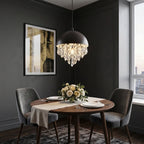 Nova Crystal Pendant Light for Dining Room & Kitchen Island