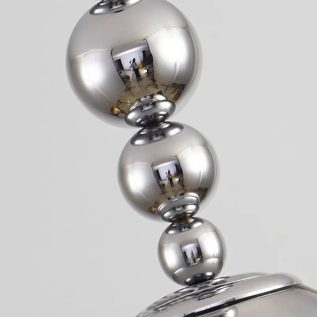Aureliav Minimalist Glass Ball Pendant Light for Dining Room & Kitchen Island