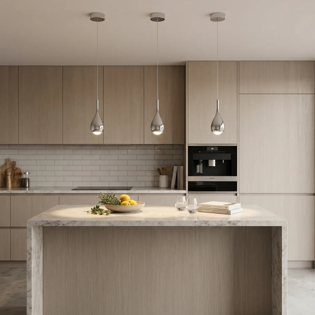Glow Modern LED Pendant Lights for Kitchen Island & Dining