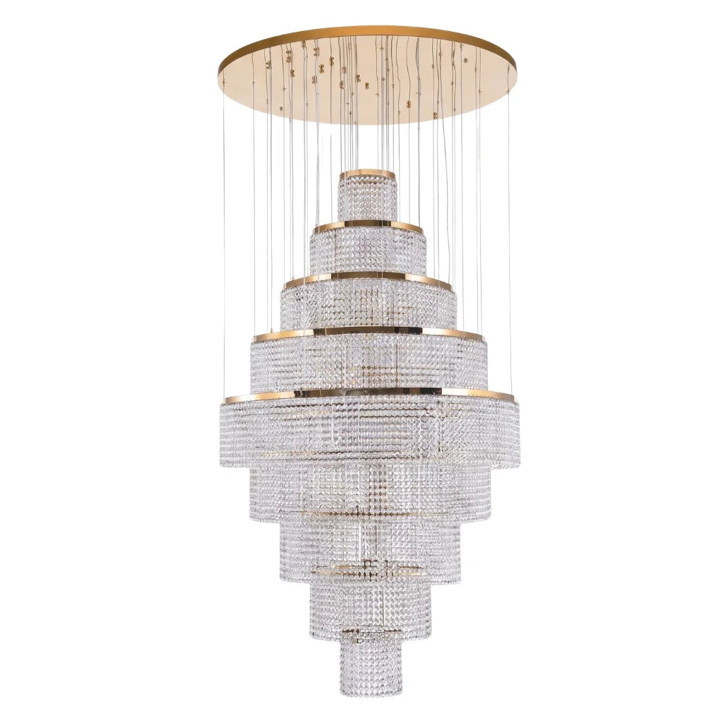 YOOGEE statement chandelier for dining room and foyer lighting