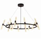 Contemporary chandelier lighting fixture for luxury home decor