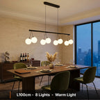 YOOGEE statement chandelier for dining room and foyer lighting