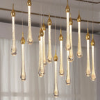 Luxury ceiling chandelier for upscale American home interiors