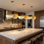 Modern chandelier light fixture for elegant living room decor