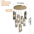 Contemporary chandelier lighting fixture for luxury home decor