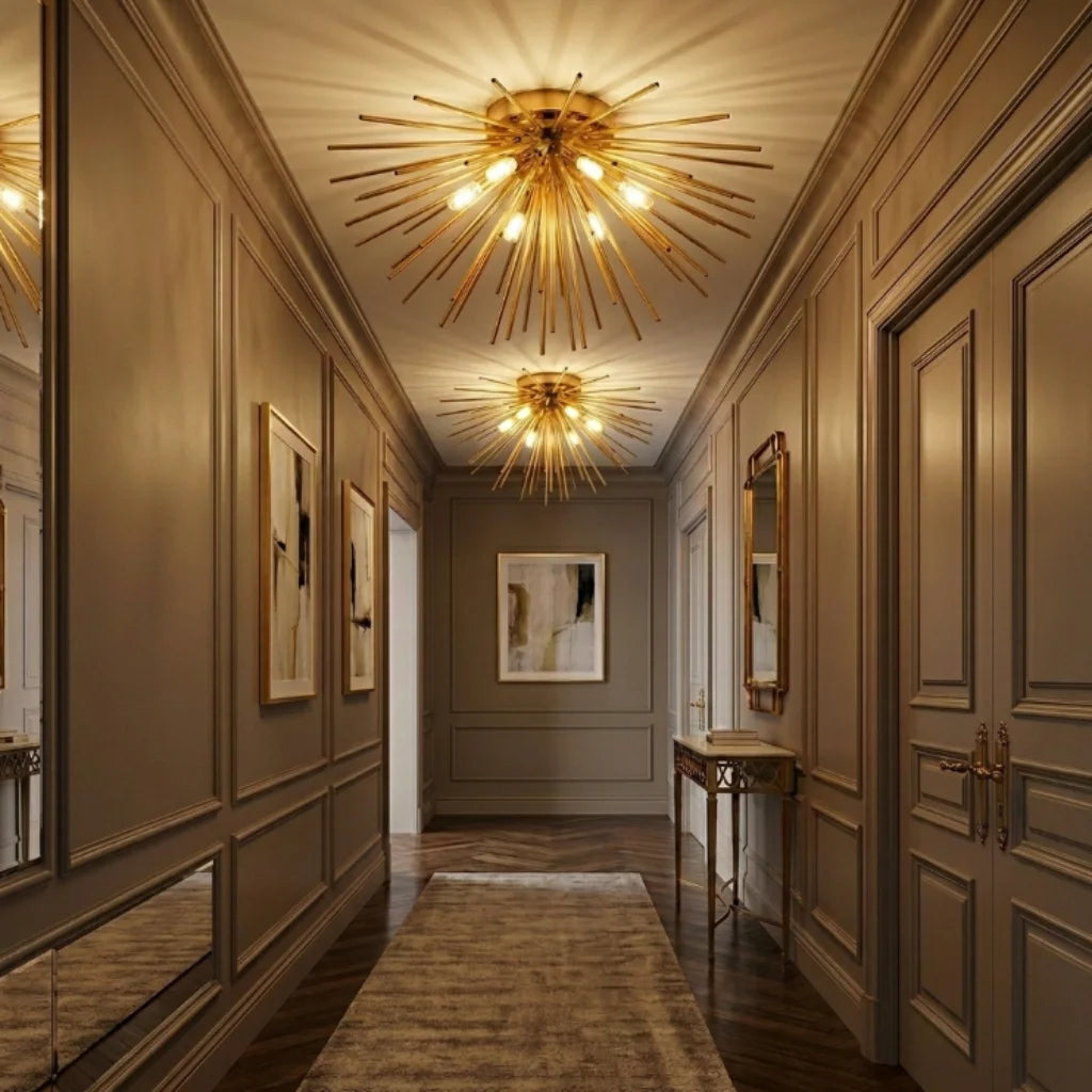 Pyro Modern LED Ceiling Light for Living Room & Dining Room