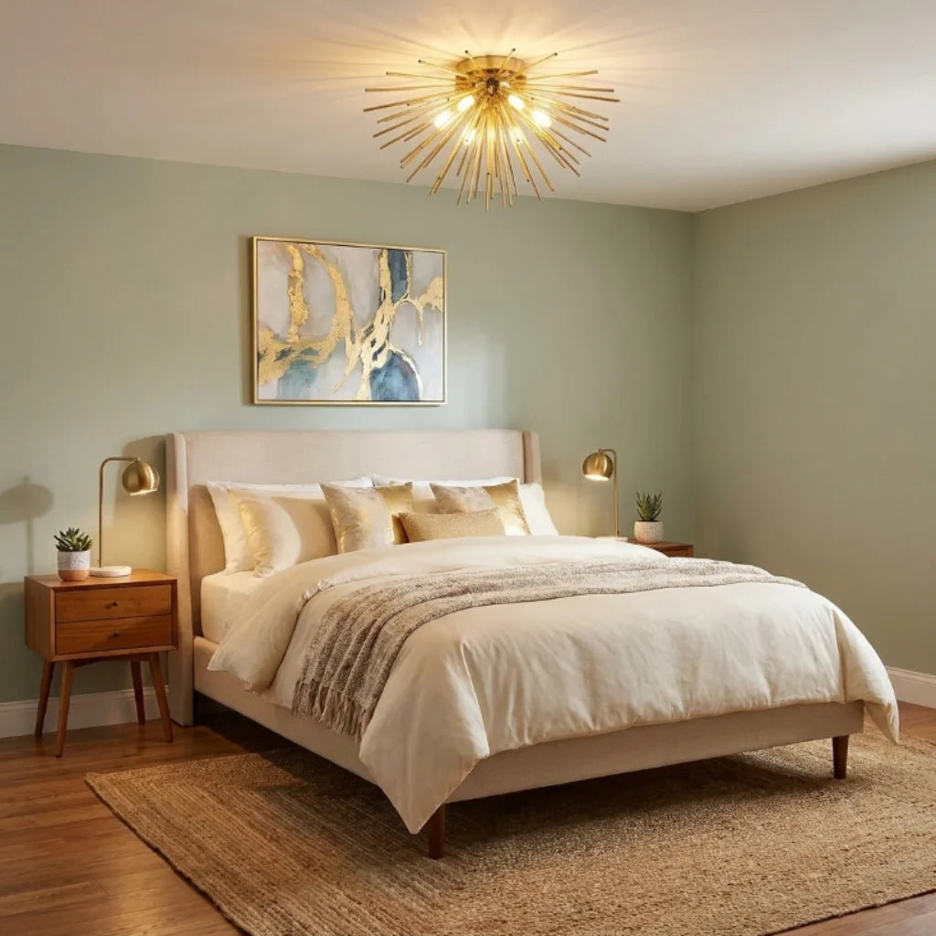 Pyro Modern LED Ceiling Light for Living Room & Dining Room