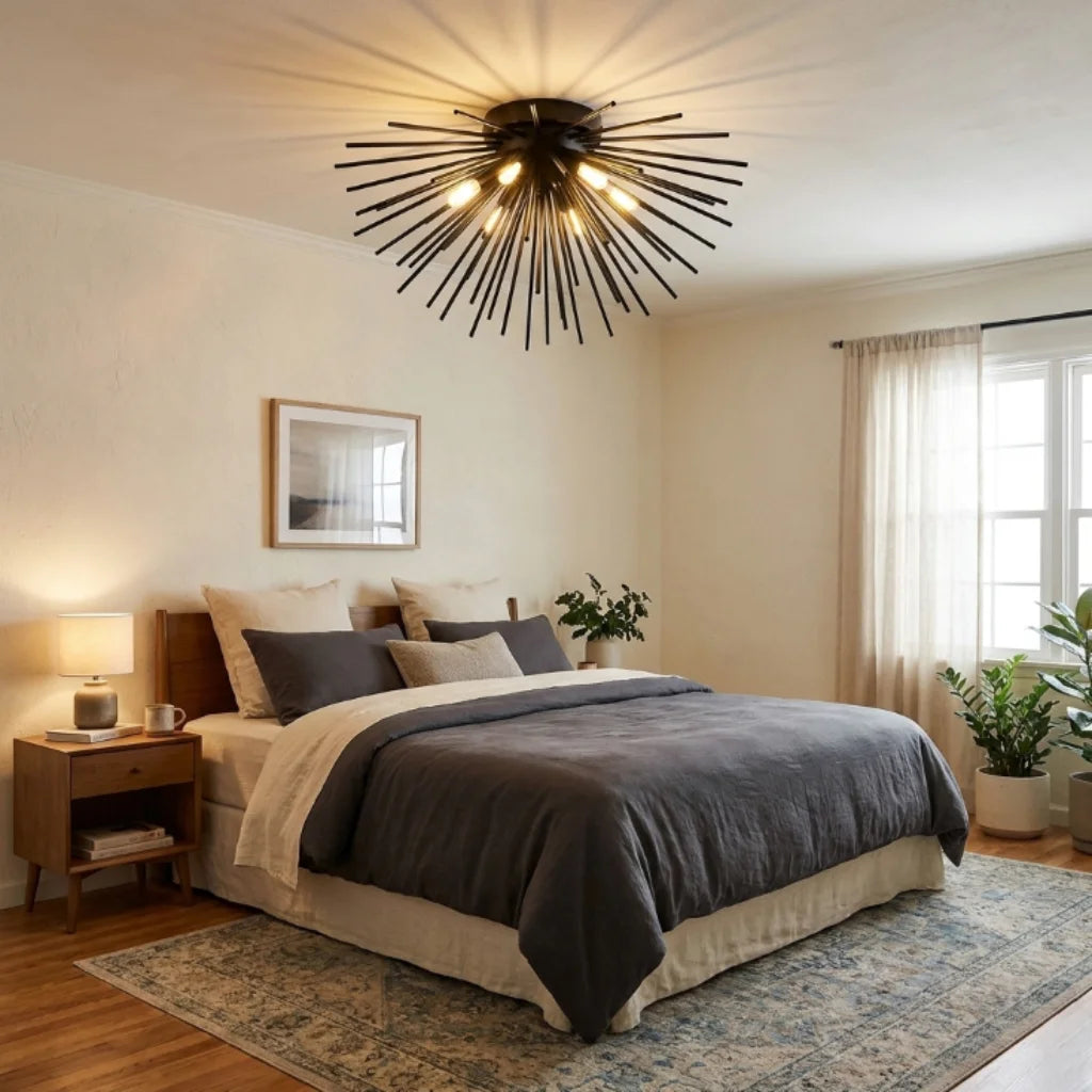 Pyro Modern LED Ceiling Light for Living Room & Dining Room