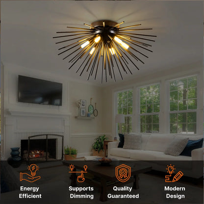 Pyro Living Room Ceiling Light