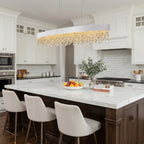 Contemporary chandelier lighting fixture for luxury home decor