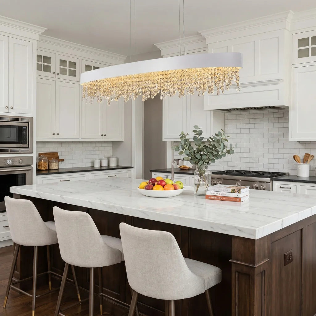Contemporary chandelier lighting fixture for luxury home decor
