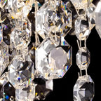 Luxury ceiling chandelier for upscale American home interiors