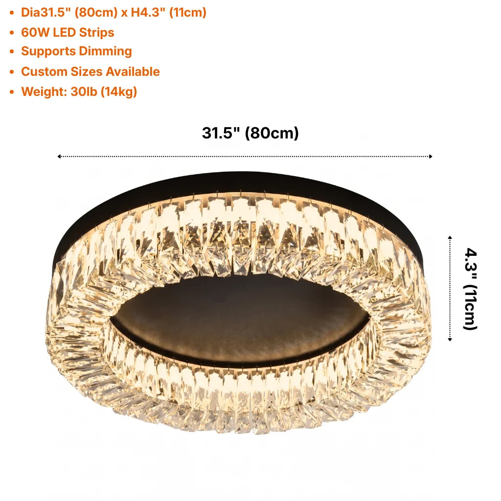 YOOGEE Lighting Ceiling Lamp Led Luxury Light