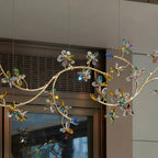 YOOGEE luxury crystal chandelier for modern dining room lighting