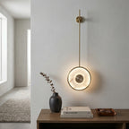 Solyn Natural Marble LED Wall Sconce for Living Room & Bedroom