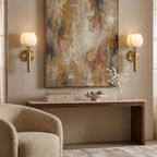 Velin Marble LED Wall Sconce for Bedroom, Living Room & Hallway