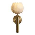 Velin Marble LED Wall Sconce for Bedroom, Living Room & Hallway