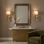 Velin Marble LED Wall Sconce for Bedroom, Living Room & Hallway
