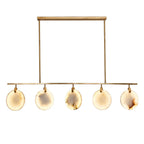 YOOGEE statement chandelier for dining room and foyer lighting