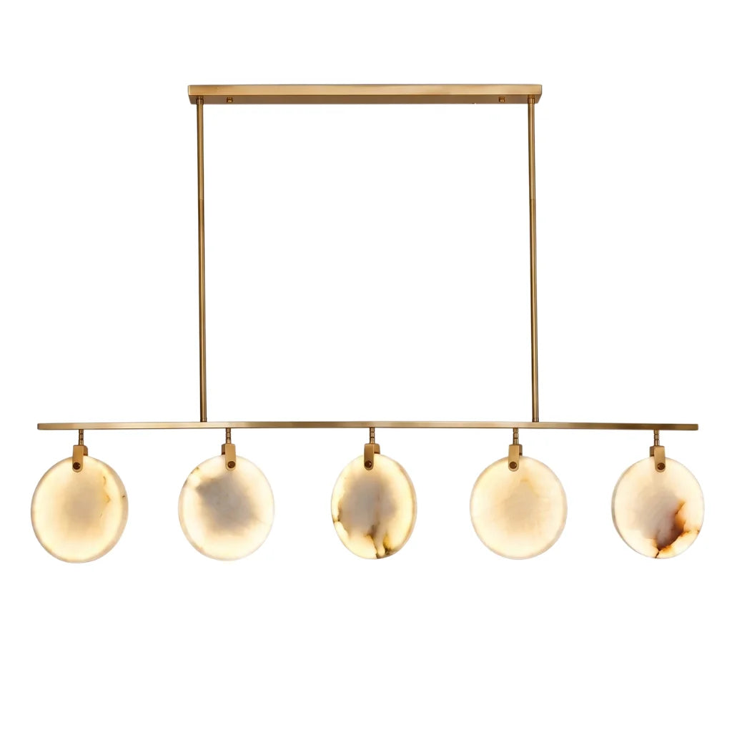 YOOGEE statement chandelier for dining room and foyer lighting