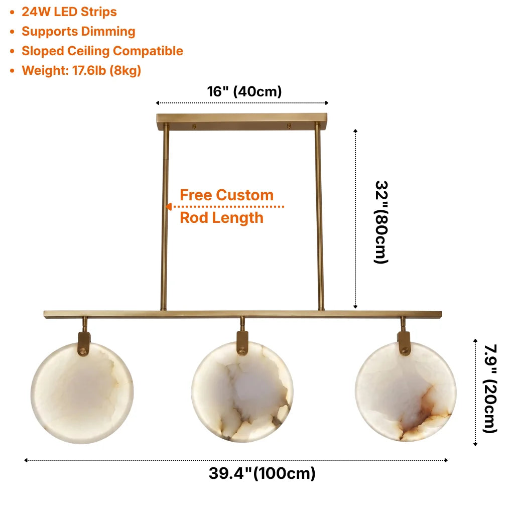 YOOGEE luxury crystal chandelier for modern dining room lighting